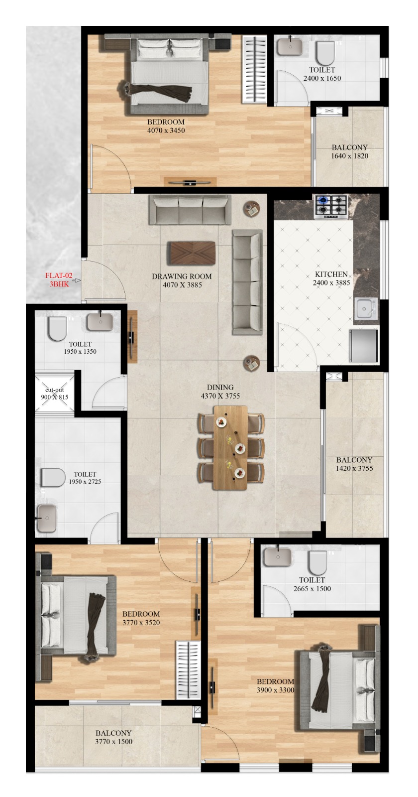 Appartement familial