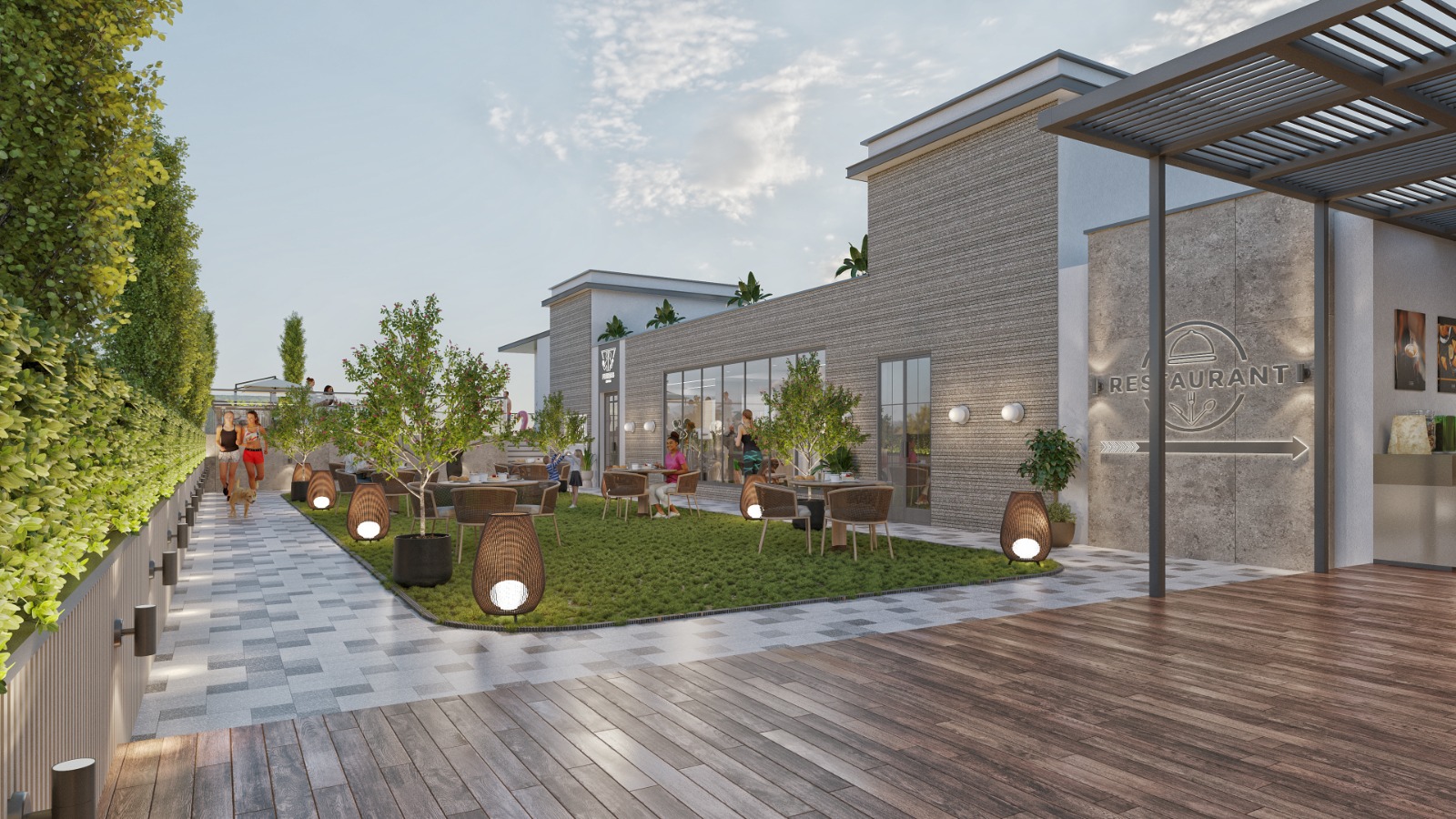 Sylvana Tower — appartement restaurant